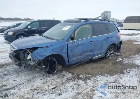 2015 Subaru Forester 2.5I Touring из США, поврежденный, VIN JF2SJAUCXFH500436